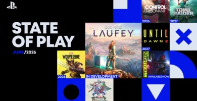 Imagen oficial del State of Play de junio de 2026 con Marvel’s Wolverine, God of War Laufey y otros anuncios de PlayStation