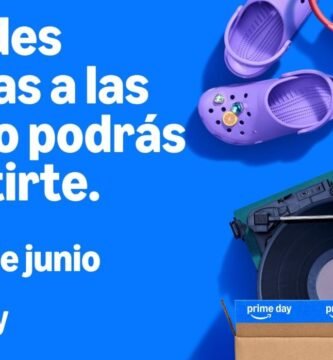 Cartel oficial de Amazon Prime Day 2026 con las fechas del 23 al 26 de junio.