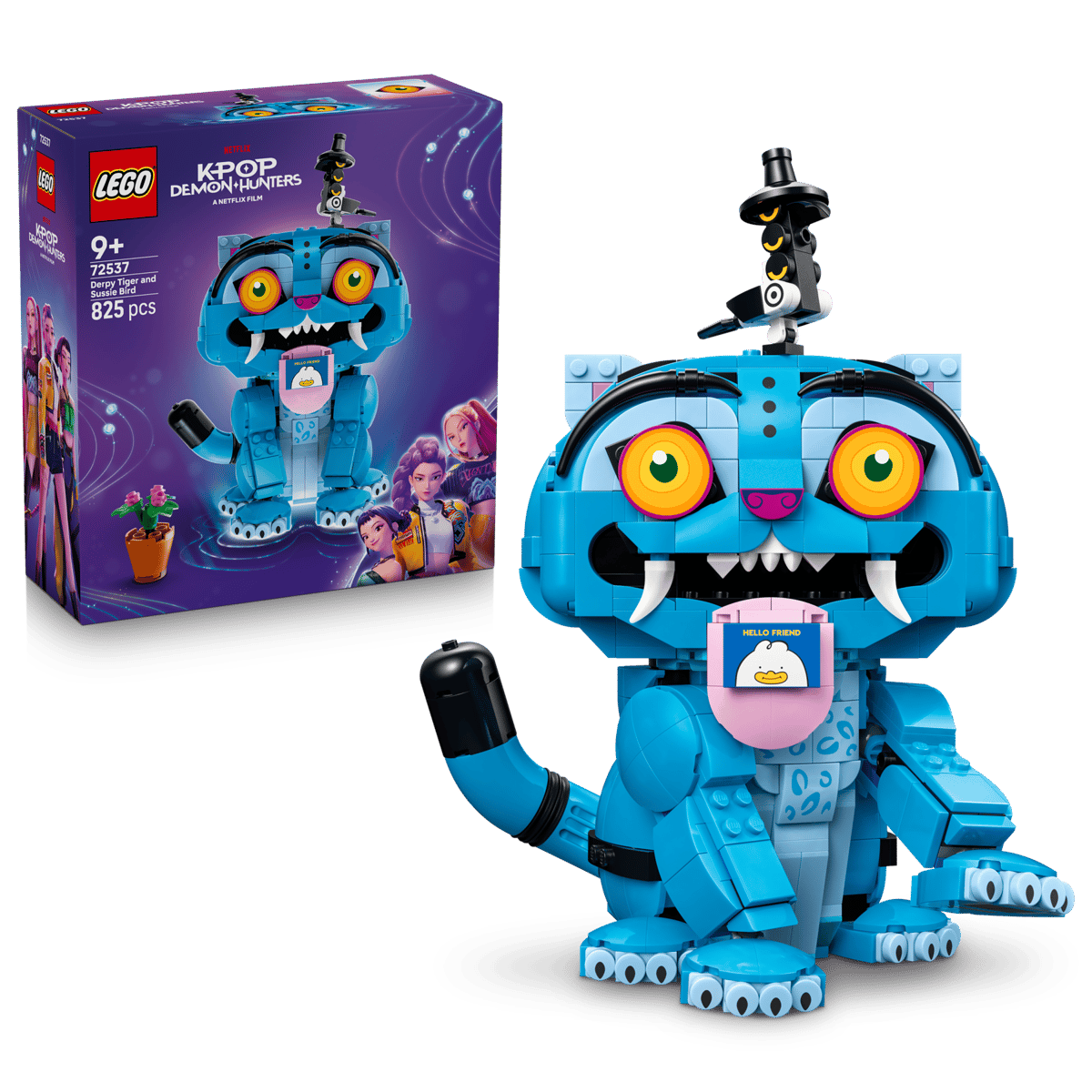 LEGO presenta su primer set de Las Guerreras K-Pop: Derpy Tiger y Sussie Bird llegan en agosto