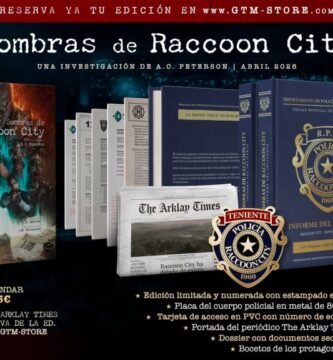 Edición Numerada R.P.D. de Sombras de Raccoon City, libro de GTM Ediciones dedicado al universo Resident Evil.