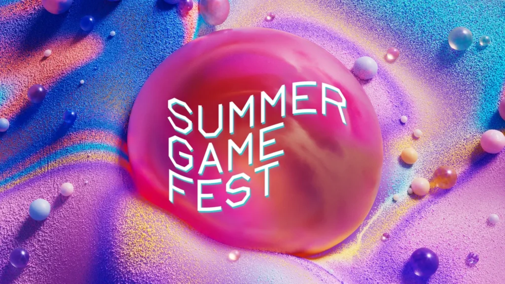 Arte oficial de Summer Game Fest 2026, evento de videojuegos presentado por Geoff Keighley y Lucy James